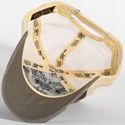Promo ❤️ Casquette Trucker Ody Beige Marron de Von Dutch 🥰 -California Jewels Soldes von dutch 348427 7030151 1 BROWN TAN 20221125T152850 04